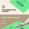 c'est la fucking vie - Groen - Penseelstijl Inductie beschemer met haakjes klein -ky-schoon-nl