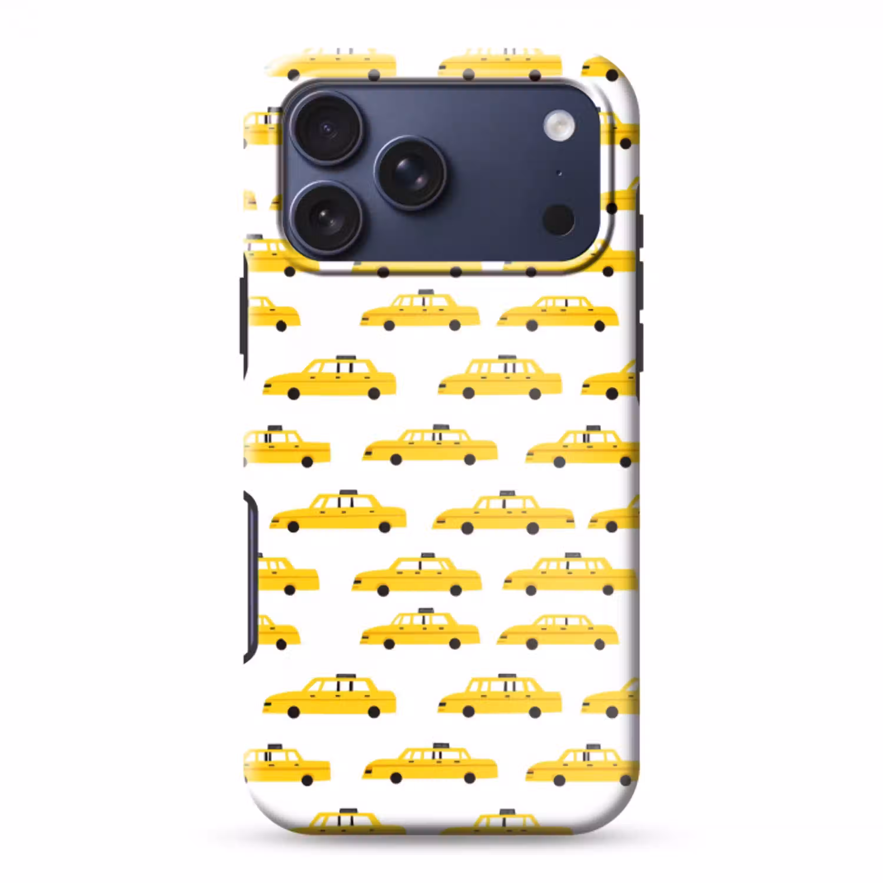 Taxi - Iconisch - Geel Toughcase MagSafe Apple iPhone 17 Pro Max klein 1019 -3d