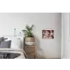 Goud - Marmer - Paars textielposter latten blank klein -woonkamer