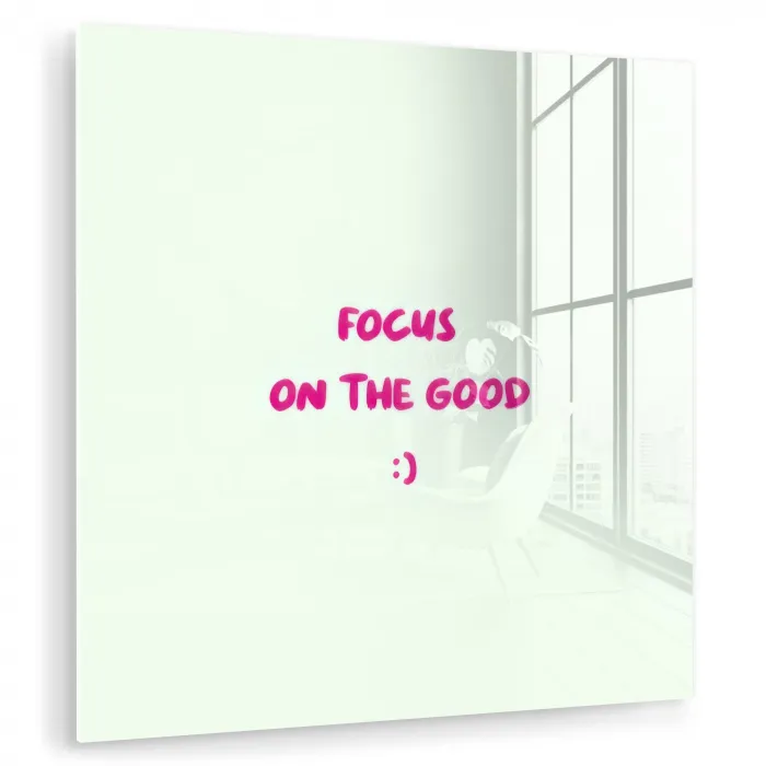 Focus - Beige - Roze - Smiley plexiglas 5mm klein -zzzproduct_nieuw
