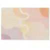 Golvende vormen - Abstract - pastel Deurmat klein -zkaufland3d