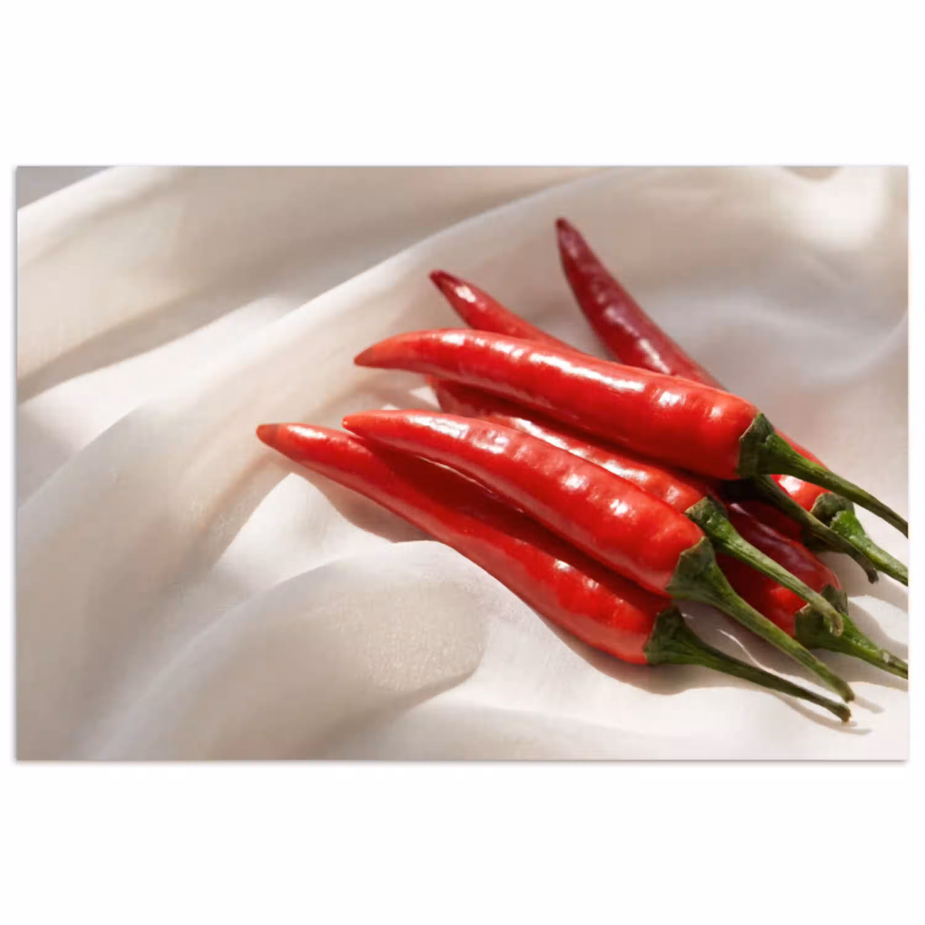 Peper - Rood - Eten poster papier klein -3d