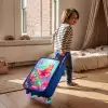 Verbluffende vlinder Kinderkoffer - Blauw klein -sfeer1