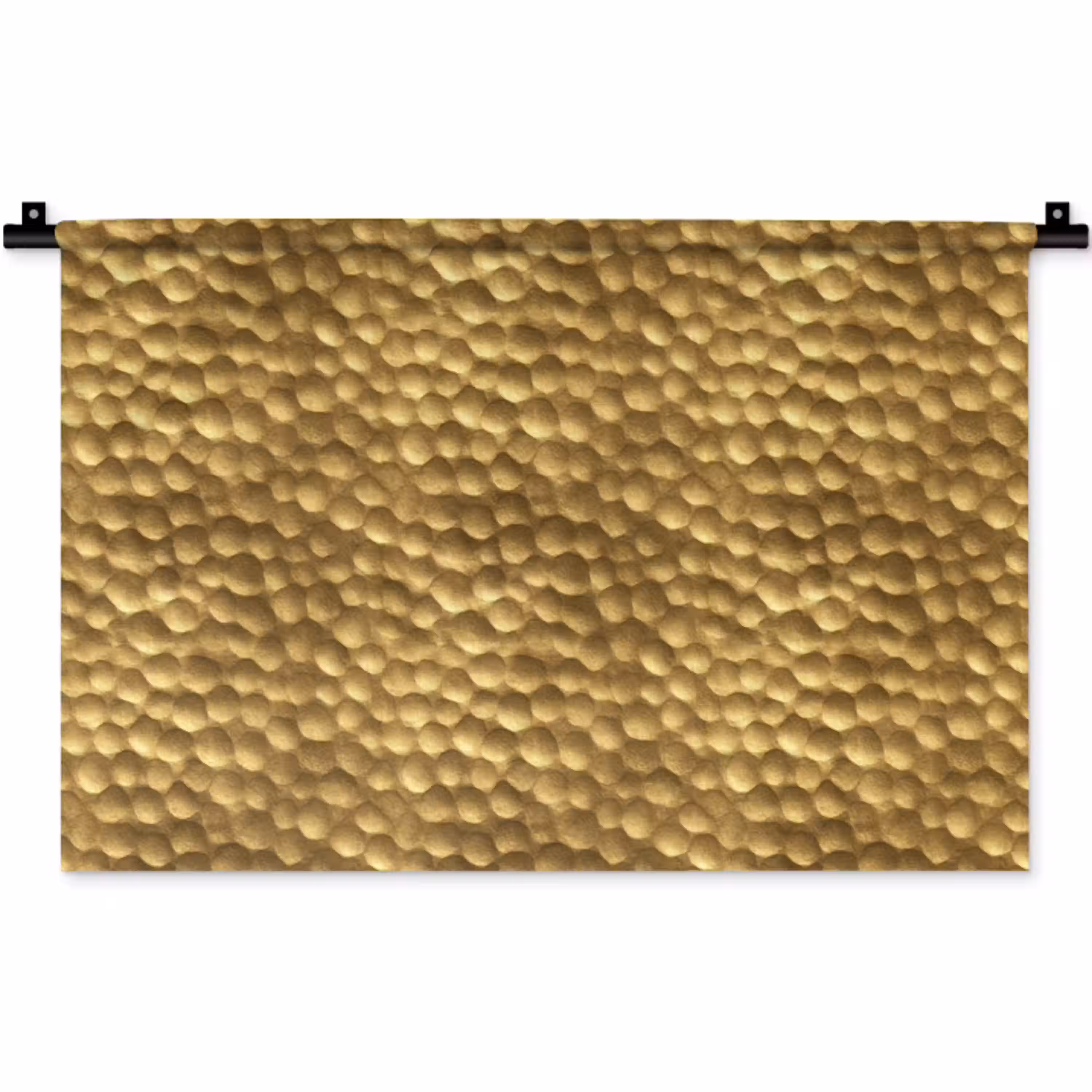 Metaal - Dynamisch - Goud Wandkleed katoen klein 269 -zz3d