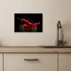 Peper - Rood - Zwart - Water - Groente KitchenYeah - Keuken - Canvas klein -sfeer2