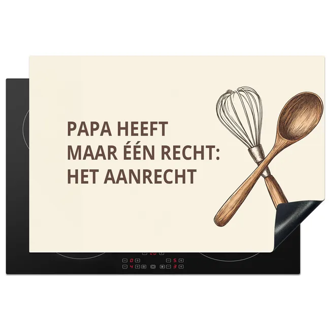 Inductie beschermer - Papa heeft maar één recht