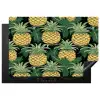 Patroon - Tropisch - Ananas - Illustratie Inductie beschermer vinyl 3mm klein 276 -3d