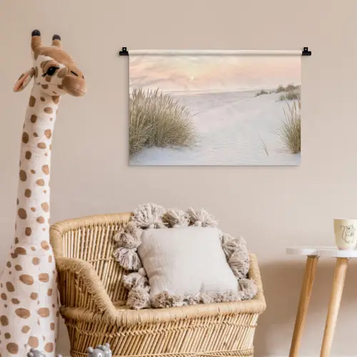 Horizon - Duinlandschap - Zand Wandkleed katoen klein -wsfeer5_kind