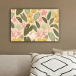 Patroon - Bloemen - Kleurrijk canvas 2cm klein -sfeer3
