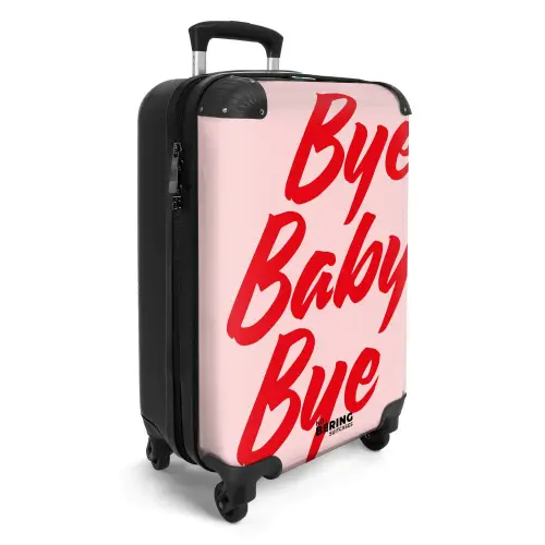 Quotes - Bye baby bye NBS - Handbagage koffer - Kinderen Unisex middel -productfoto_3d