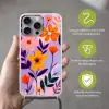 Bloemen - Kleurrijk - Bladeren Hoesje iPhone 16 Pro Max met koord klein -sfeer2_NL