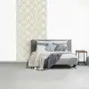 Barok - Patroon - Beige fotobehang vinyl groot 64 -slaapkamer