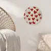 Hartjes - Krant - Loveyou Wandcirkel kunststof plaat 5mm dik klein -sfeer5