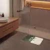 Japandi - Vogel - Groen Badmat klein -sfeer2