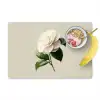 Cameliabloem - Wit - Groen Placemat vinyl groot -zzzproduct_Kitchenyeah-website