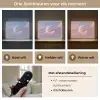 Planeet - Lucht - Wolken - Pasteltinten Light Box met batterij (Wandlamp) middel -USP_lichtkleurNL
