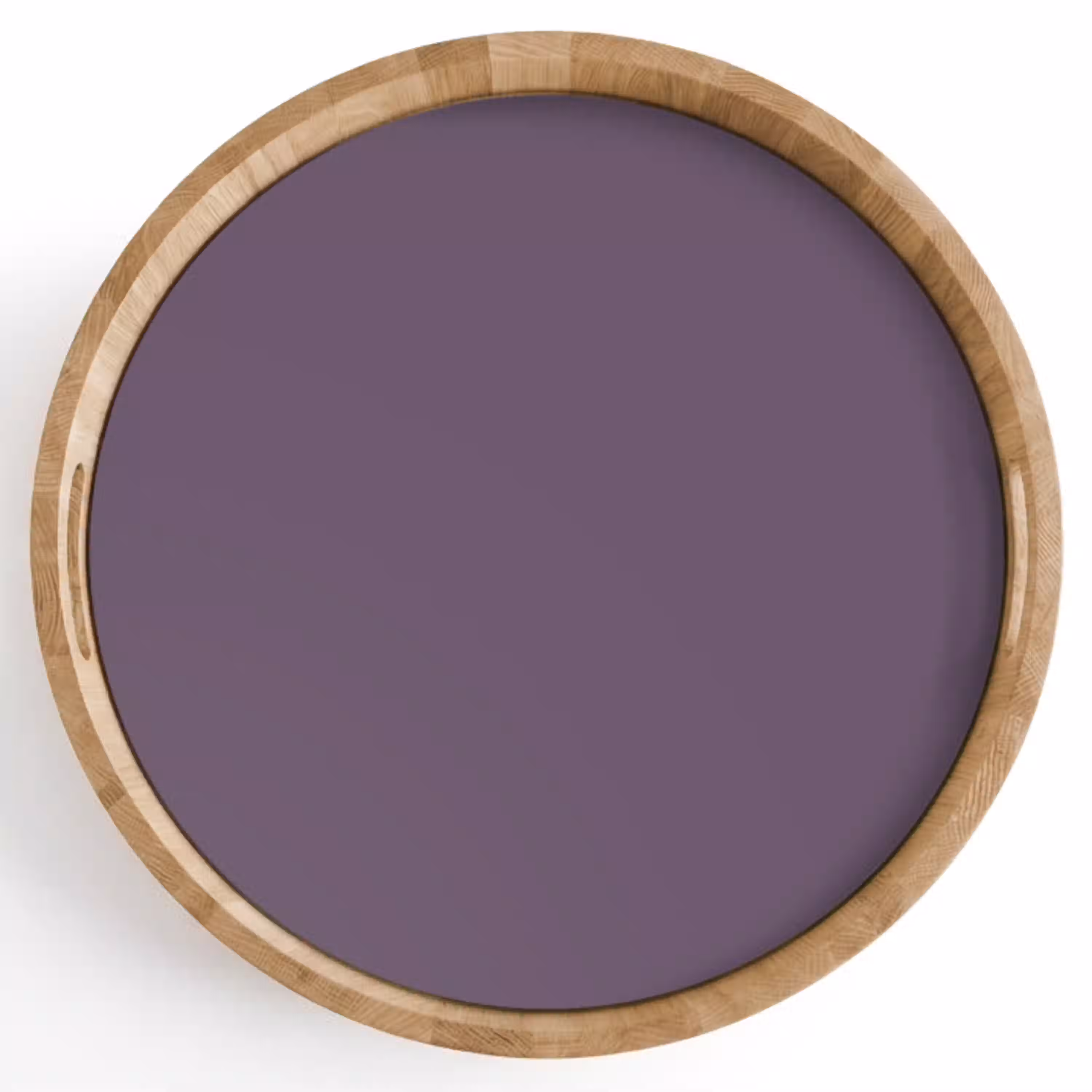 Velvet - Aubergine - Paars Dienblad Rond middel 914 -z3d_shopping