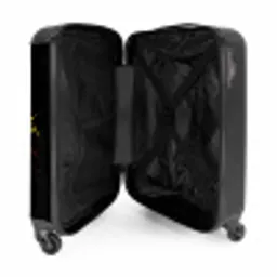 Tafeltennis met felle kleuren NBS - Handbagage koffer - Unisex middel -binnenkant