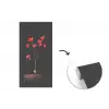 Rode - Bloemen - Vaas fotobehang vinyl groot -3d