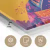 Varken - Bloemkroon - Kimono - Abstract plexiglas 5mm klein -sfeer2