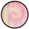 Patroon - Tie Dye - Pasteltinten - Roze Fotolijst rond zonder passe partout klein -3d