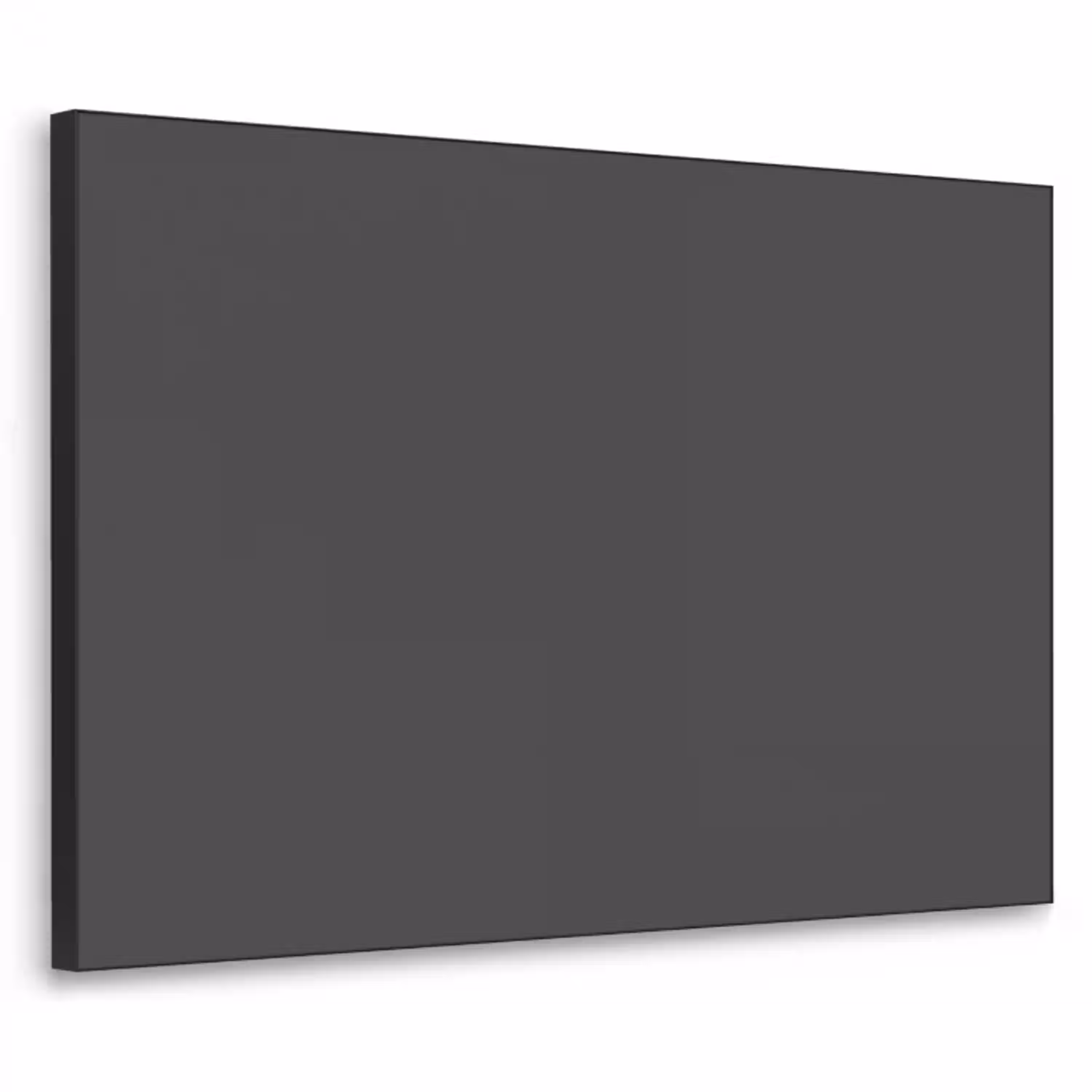 Charcoal - Grijs- Grey Textielframe zwart klein 947 -3d