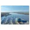 Strand - Schild - Water - Blauw Placemat vinyl groot -zzsfeer1_Kitchenyeah-website