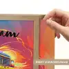 Monstertruck - Auto - Jongens - Kleurrijk Light Box met batterij (Wandlamp kind) middel -USP_websiteprintNL