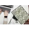 Botanisch - Bloemen - Groen laptophoes neopreen klein 279 -bureau