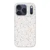 Terrazzo -  Patroon  -  Créme Telefoonhoesje iPhone 17 Pro klein 878 -3d