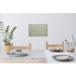 Krokodillenleer - Schubben - Groen Muursticker klein -eettafel