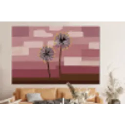Illustratie - Bloemen - Vlakken - Abstract forex 5mm xxl -bovenbank