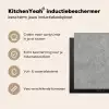 Beton - Patronen - Industrieel Inductie beschermer vinyl 3mm middel 274 -sfeer2