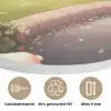 Schapen - Huisje - Platteland Akoestische PET Vilt - Rond klein -closeup_NL