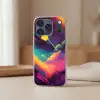 Sterren - Bergen - Kleurrijk Telefoonhoesje iPhone 17 Pro klein -sfeer2
