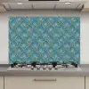 Symmetrisch - Patroon - Blauw keuken achterwand spatscherm klein 900 -3d_website