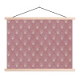 Trendy - Patroon - Roze textielposter latten blank klein 122 -3d