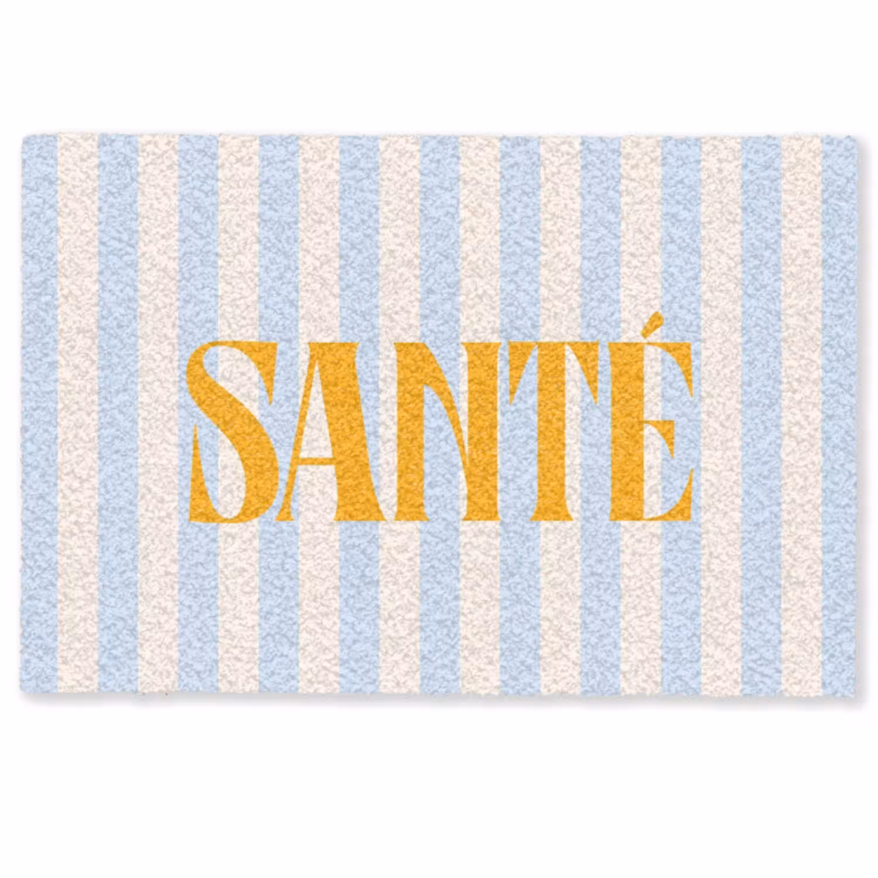 Oranje - Blauw - Strepen - Santé Deurmat klein -zkaufland3d