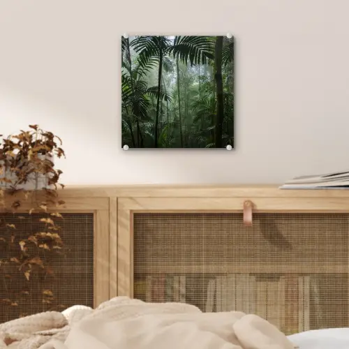 Regenwoud - Tropisch - Jungle - Bomen - Planten plexiglas 5mm klein -sfeer4