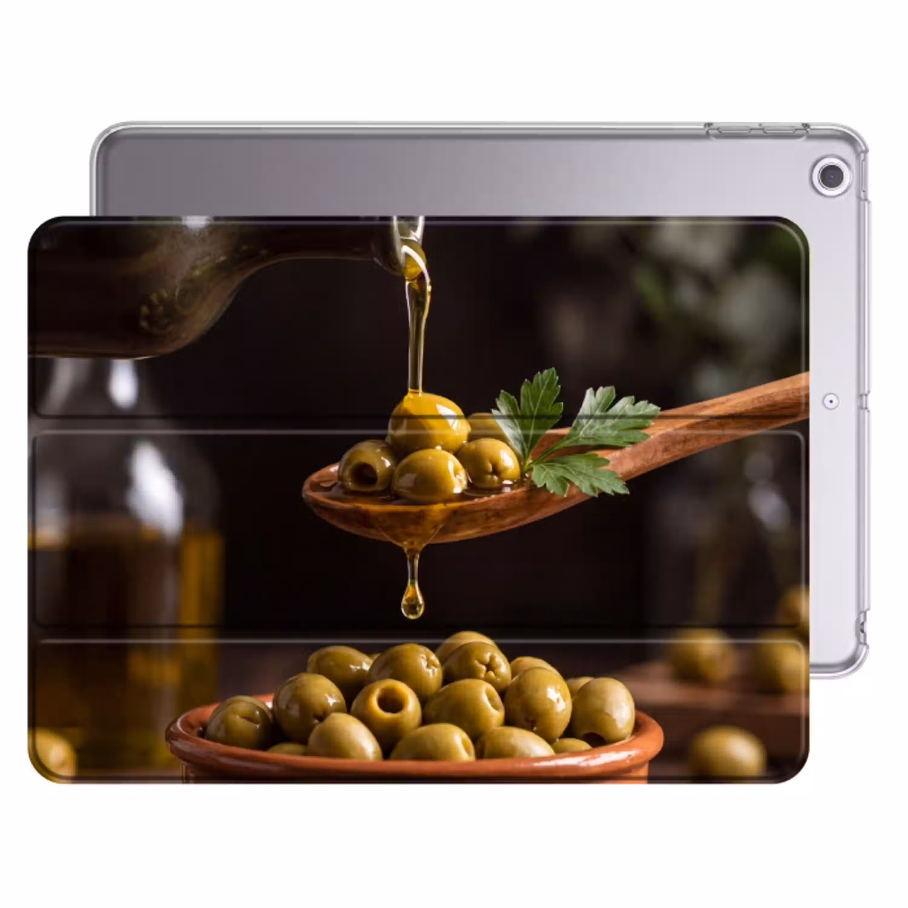Olijven - Olijfolie - Eten Apple iPad 2017 middel -threedimensional_3d_global