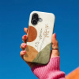 Zon - Abstract - Takken - Oranje Toughcase MagSafe Apple iPhone 17 klein -Sfeer1V