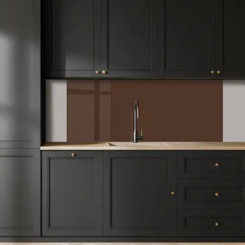 Bruin - Donker - Kleuren keuken achterwand 2 middel 871 -sfeer1