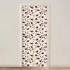 Bloemen - Botanisch - Bordeaux deurposter klein 289 -3d_beige
