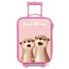 Glimlach - Otters - Roze - Illustratie Kinderkoffer - Roze klein -zz3dotto
