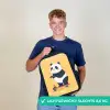 Panda - Step - Geel Rugzak - Zwart middel -sfeer7_NL