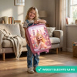 Prinses - Roze - Kasteel Kinderkoffer - Roze klein -sfeer2_NL