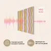 lijnen - Golven - Pastelkleuren - Patroon PET vilt klein -USP_NL