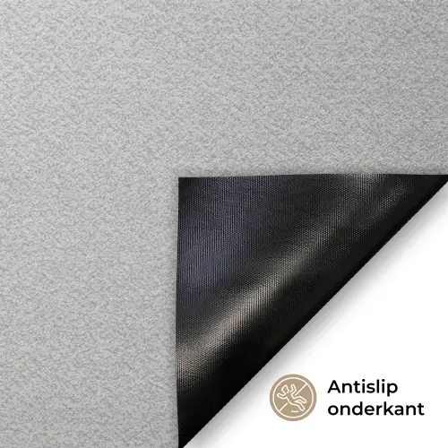 Lama - Flessen - Zwart - Wit Deurmat klein -antislip_NL