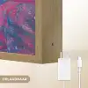 Zingende man - Glitterjas - Microfoon Light Box met batterij (Wandlamp) middel -USP_websiteoplaadbaarNL