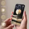 Maan - Cirkel - Goud Telefoonhoesje iPhone 17 Pro klein -sfeer3_NL